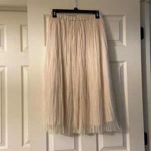 Ivory H&M skirt